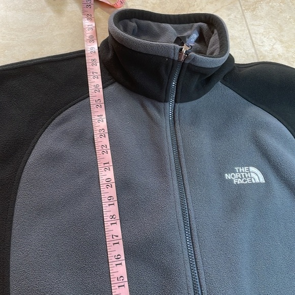 The North Face Men’s Jacket Size L Fleece Full Zip Outdoor Long Sleeve Pockets - Picture 10 of 12